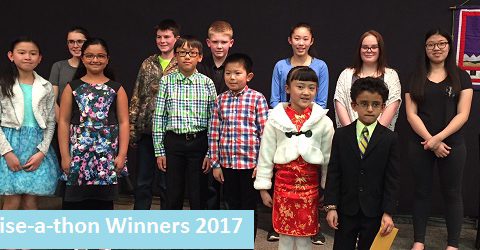 Practise-a-thon Winners 2017